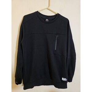 BMFIT Zoo Culture Raw Men's XL Black Cotton‎ Blend Crew Neck Pullover Sweatshirt